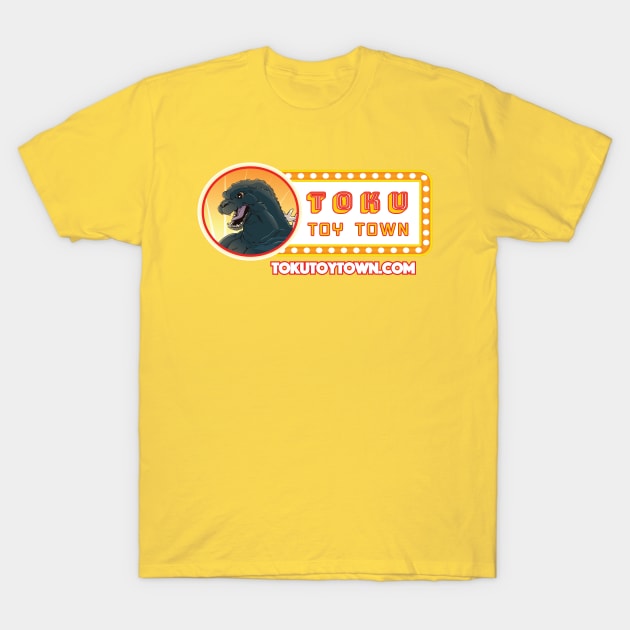 TokuToyTown.com T-Shirt by starwheelbooks